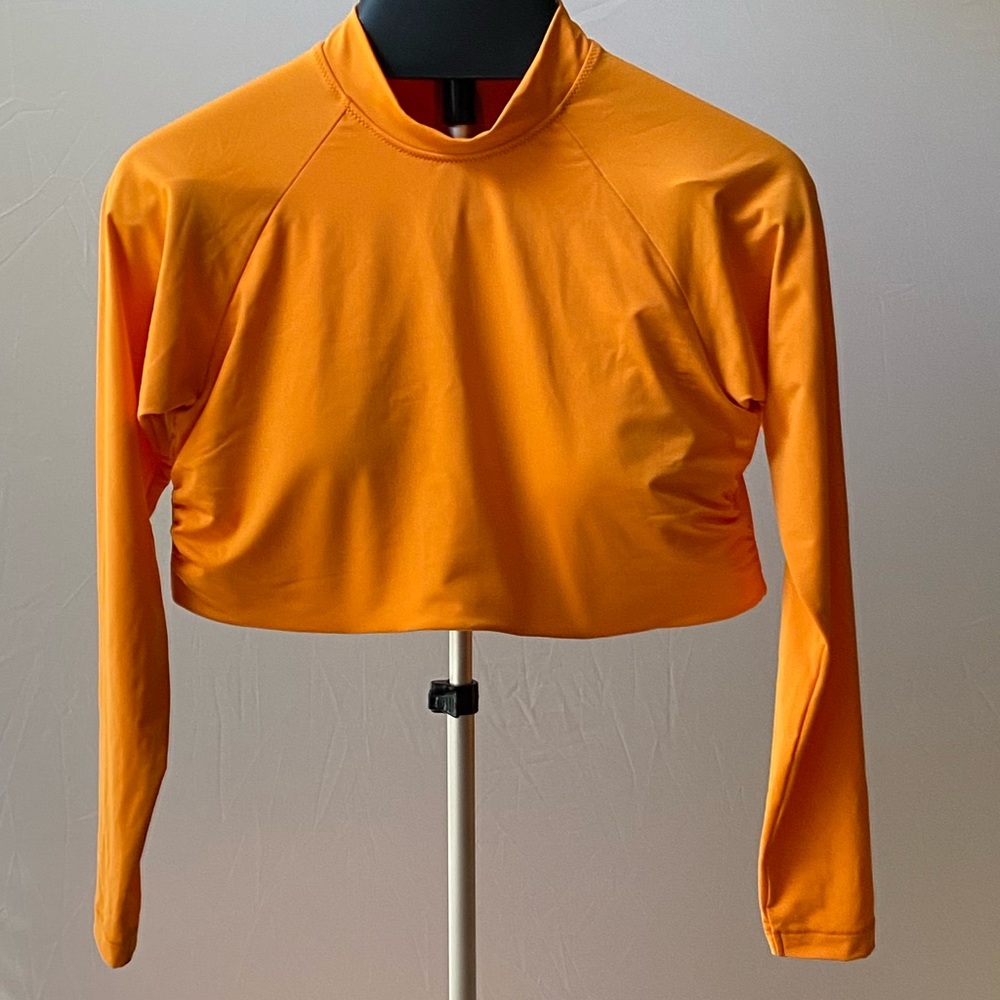 ATHLETA CROP RASHGUARD